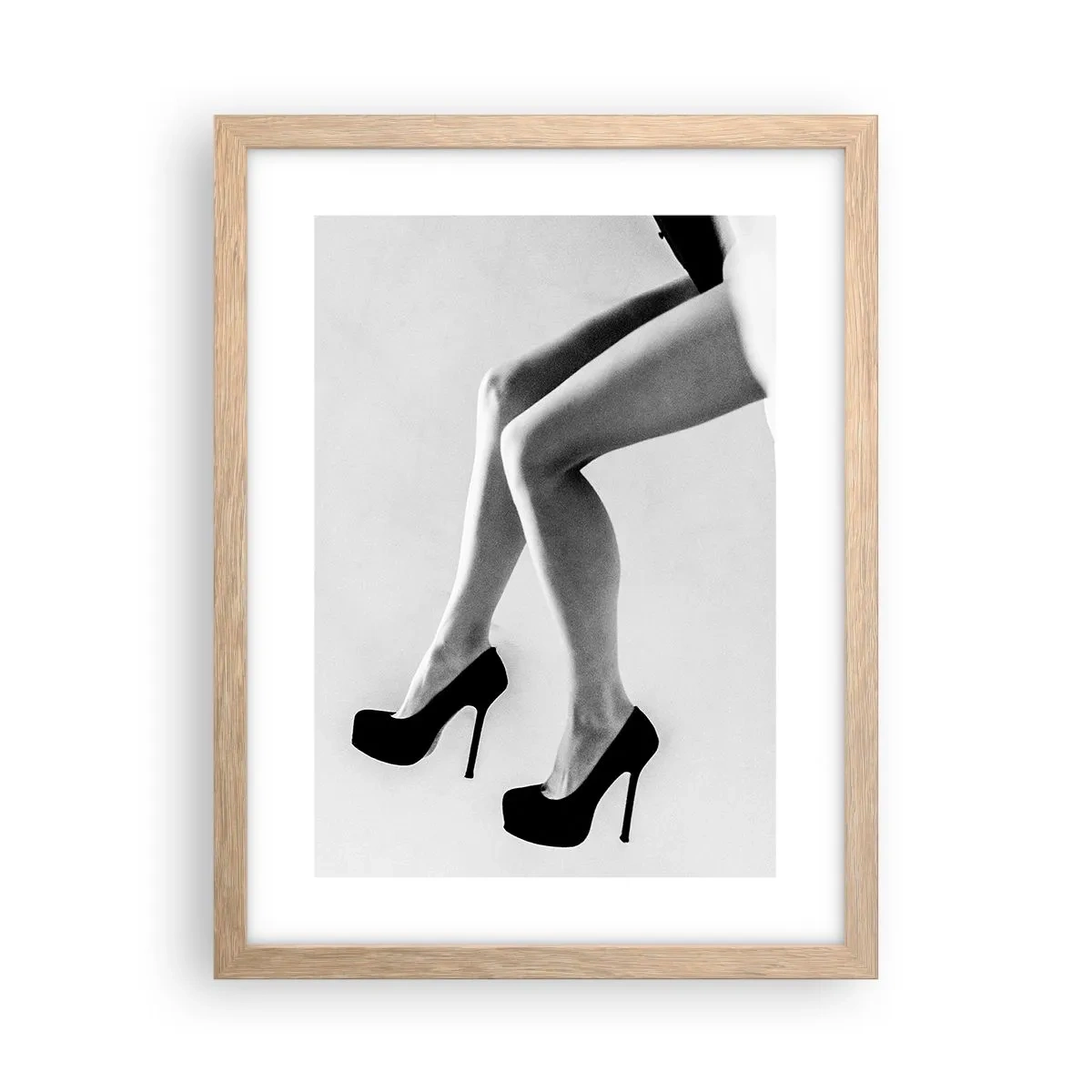 Poster in light oak frame - Eternal Womanhood - 30x40 cm