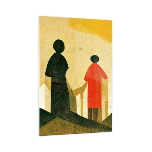 Glass picture - Still a Long Way - 70x100 cm
