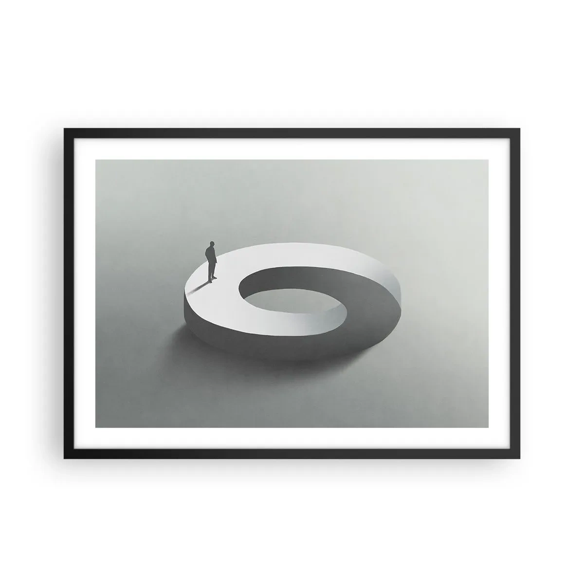 Poster in black frame - Puzzle It out - 70x50 cm