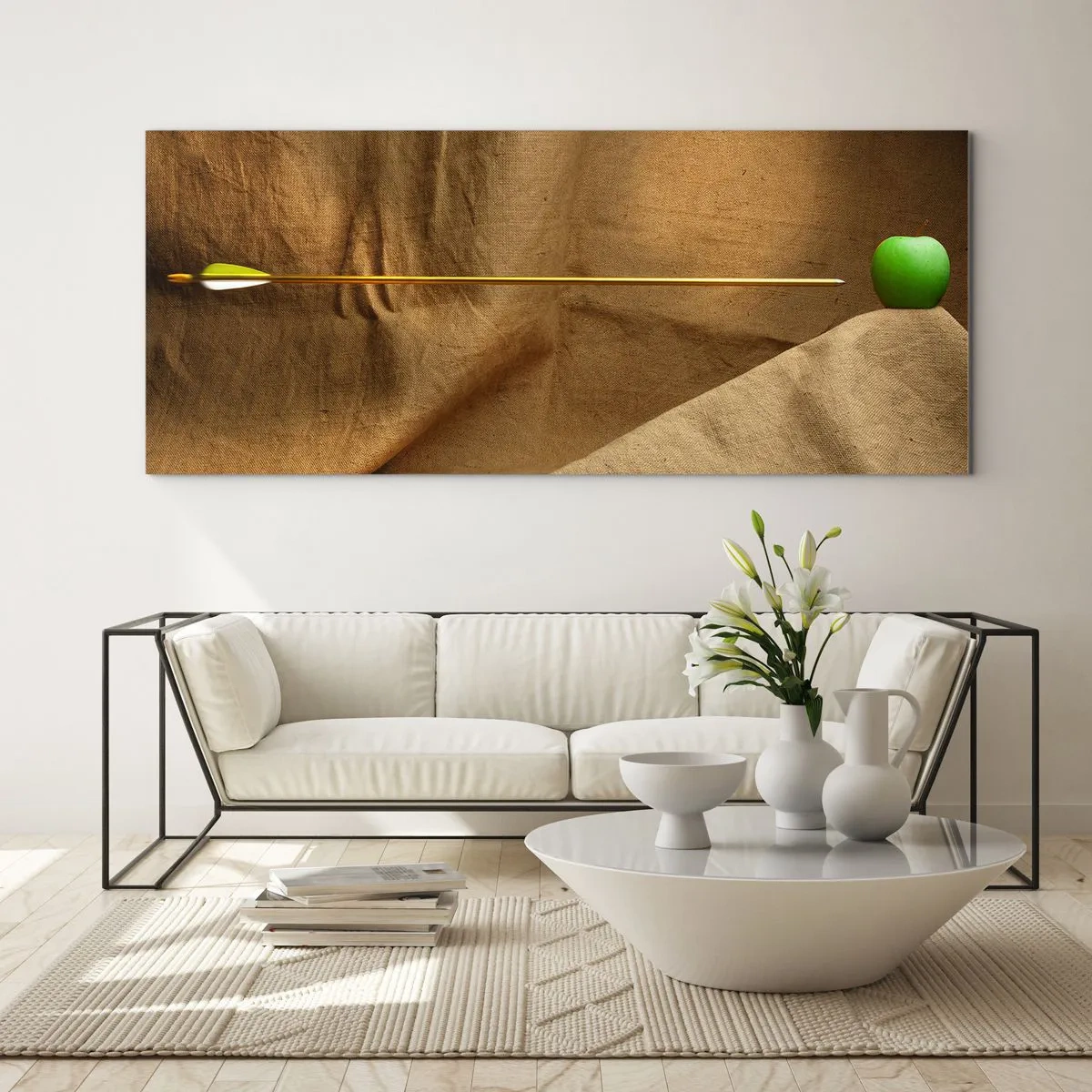 Glass picture - Calling Wihelm Tell Spirit - 160x50 cm