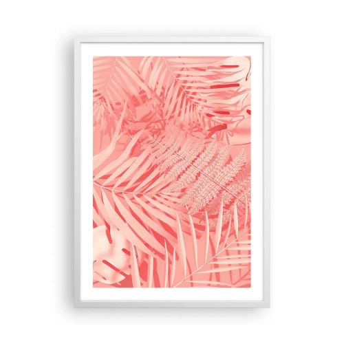 Poster in white frmae - Pink Concept - 50x70 cm
