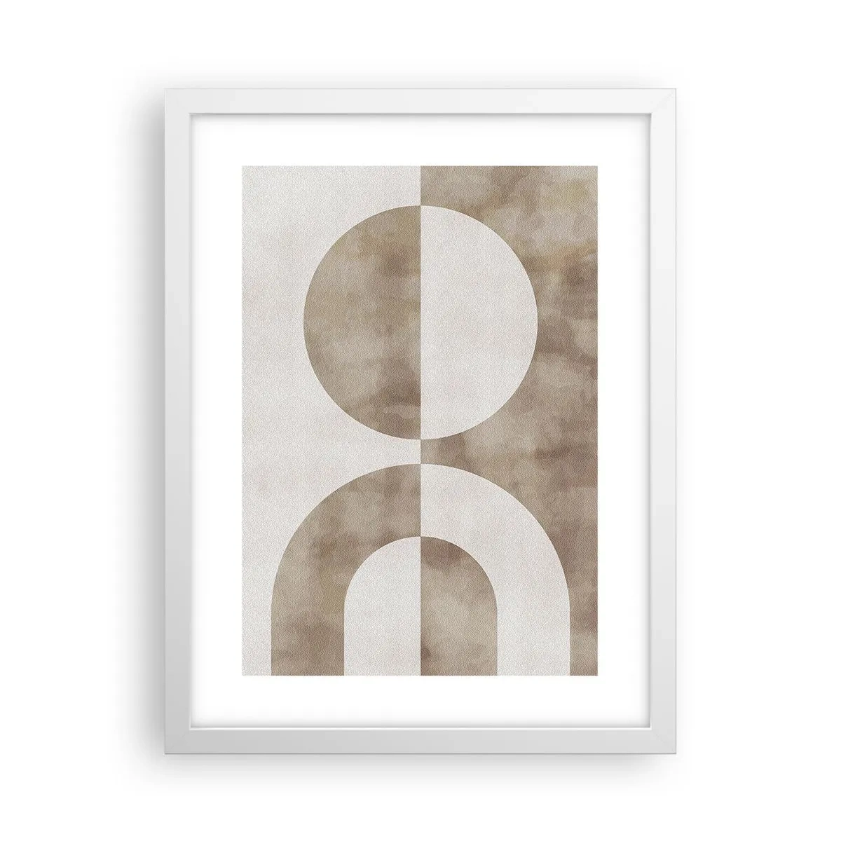 Poster in white frmae - Similarities and Differences - 30x40 cm