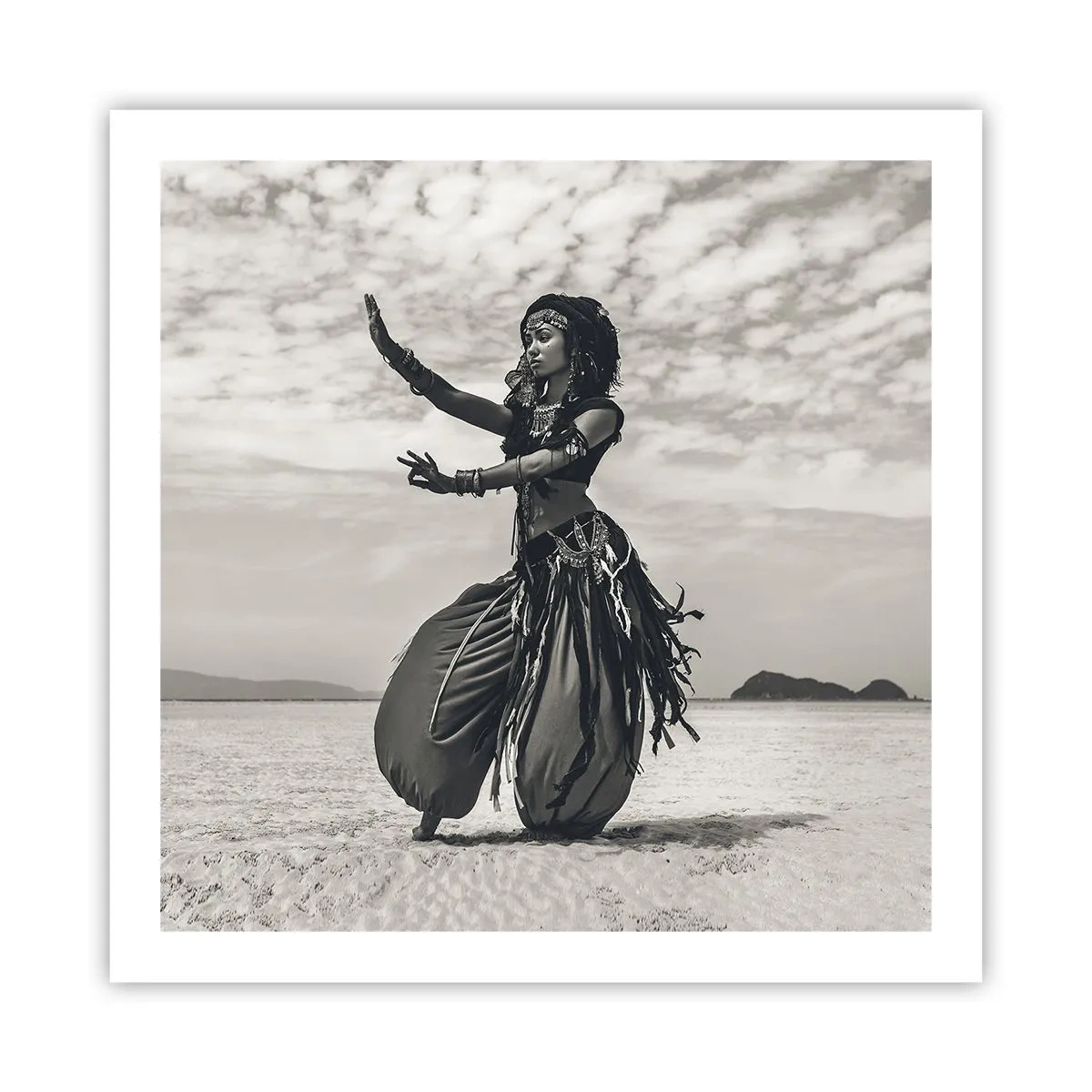 Poster - Dance of Southern Islands - 60x60 cm