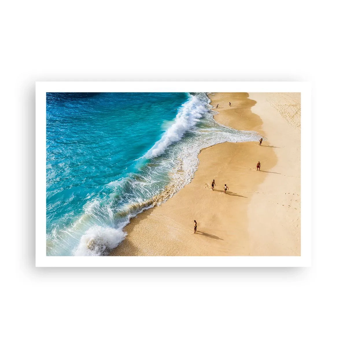 Poster - And Next the Sun, Beach… - 91x61 cm
