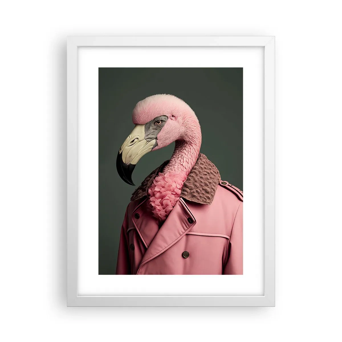 Poster in white frmae - Real Elegant - 30x40 cm