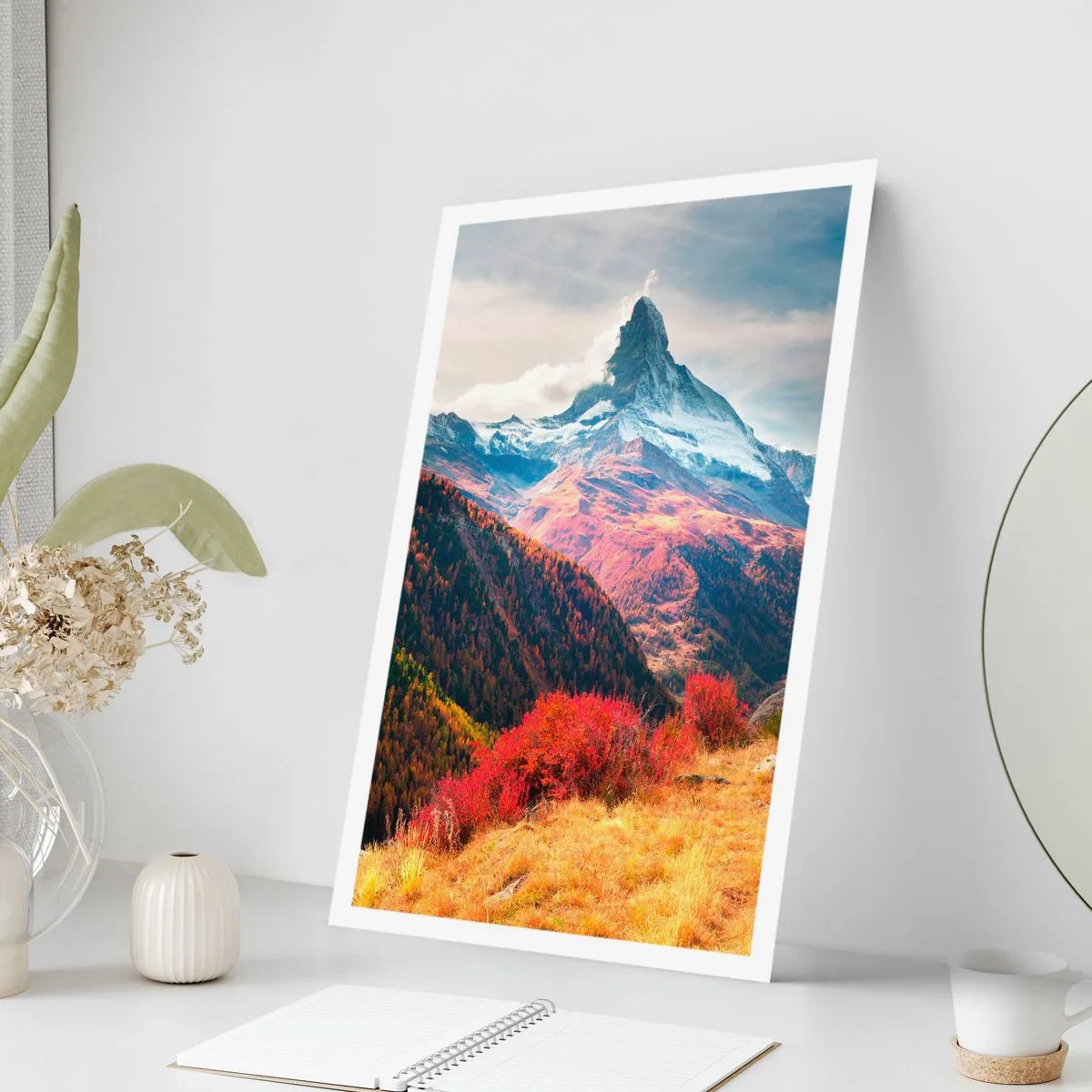 Poster - Alpine Autumn - 50x70 cm