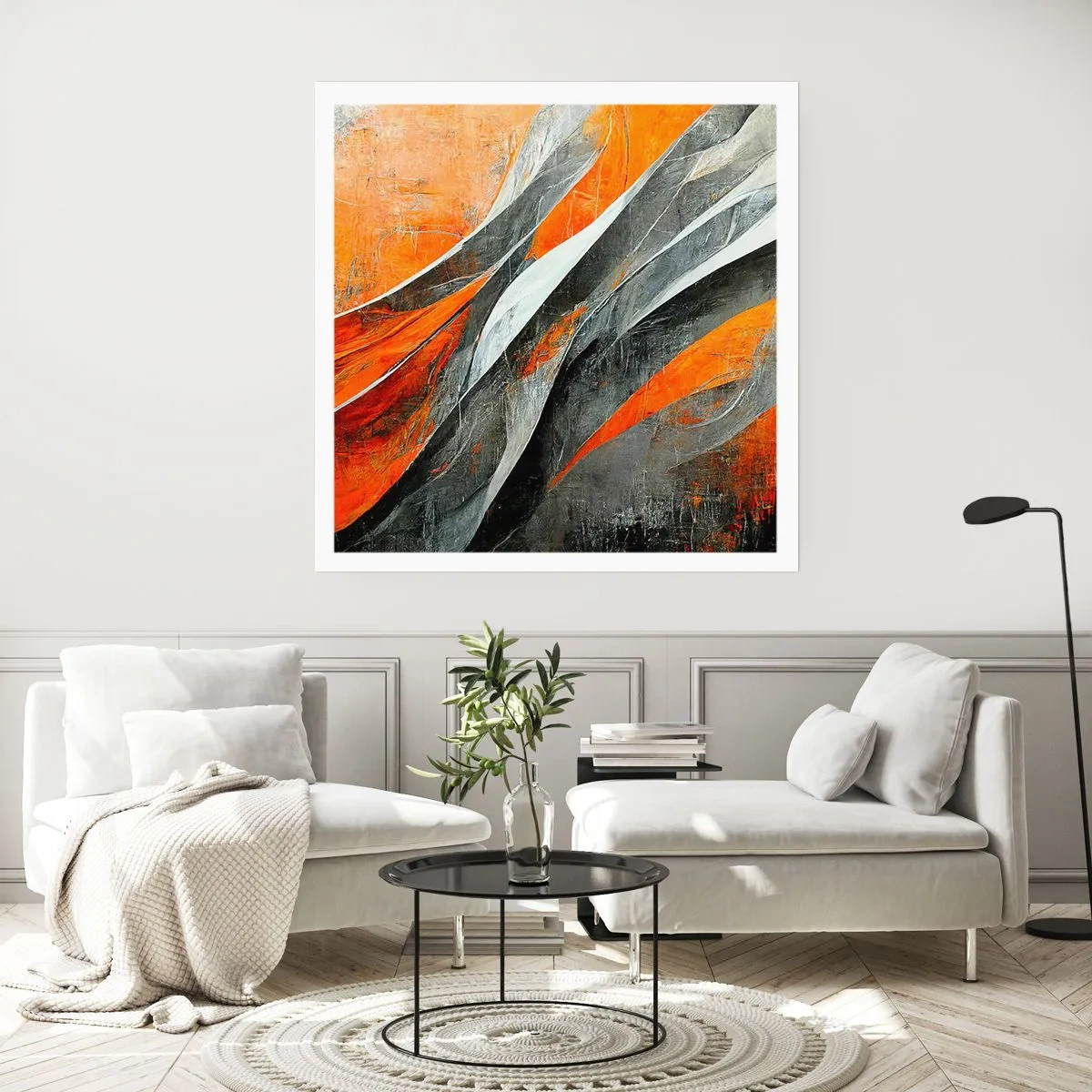 Poster - Heat and Coolness - 40x40 cm