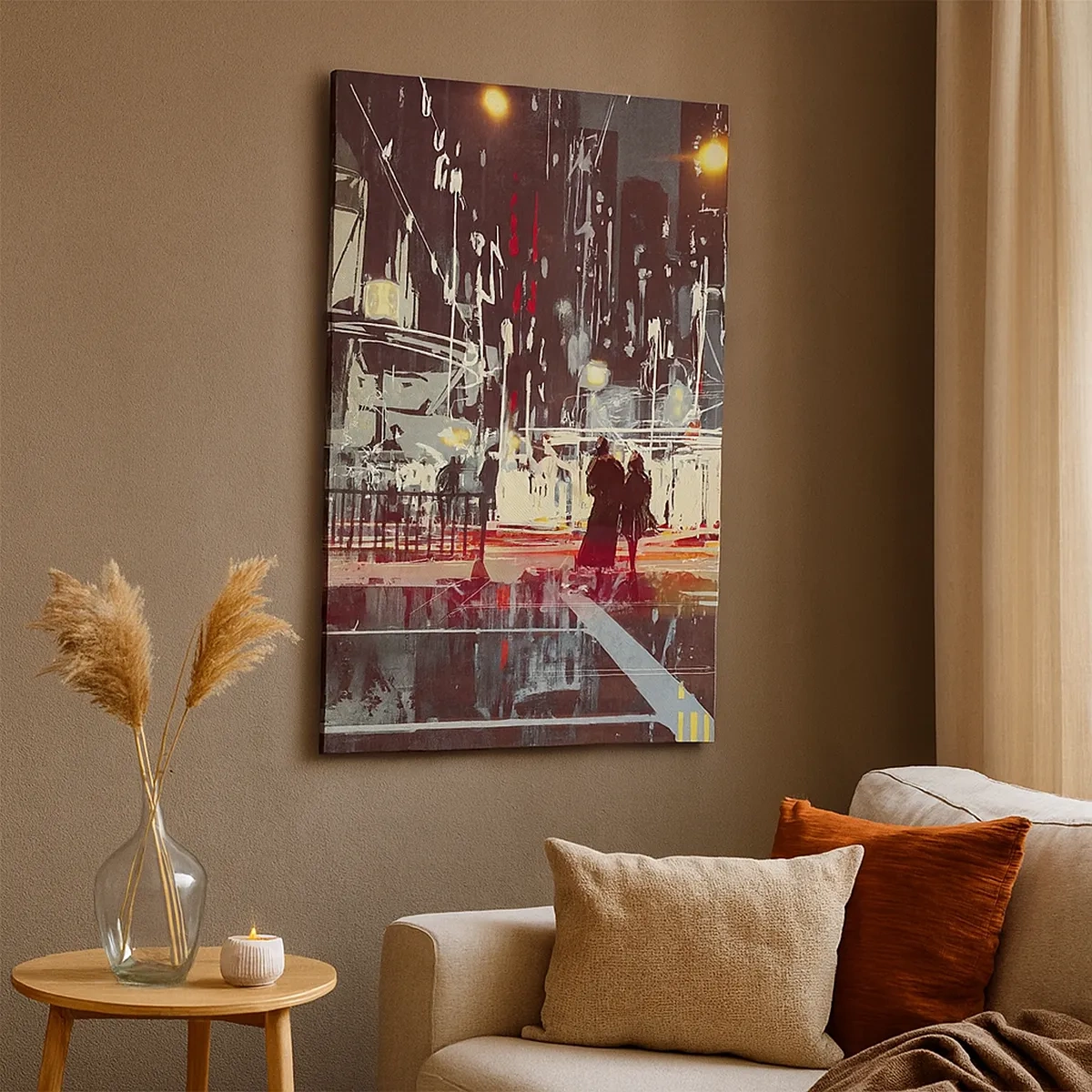 Canvas picture - Big City Trip - 50x70 cm