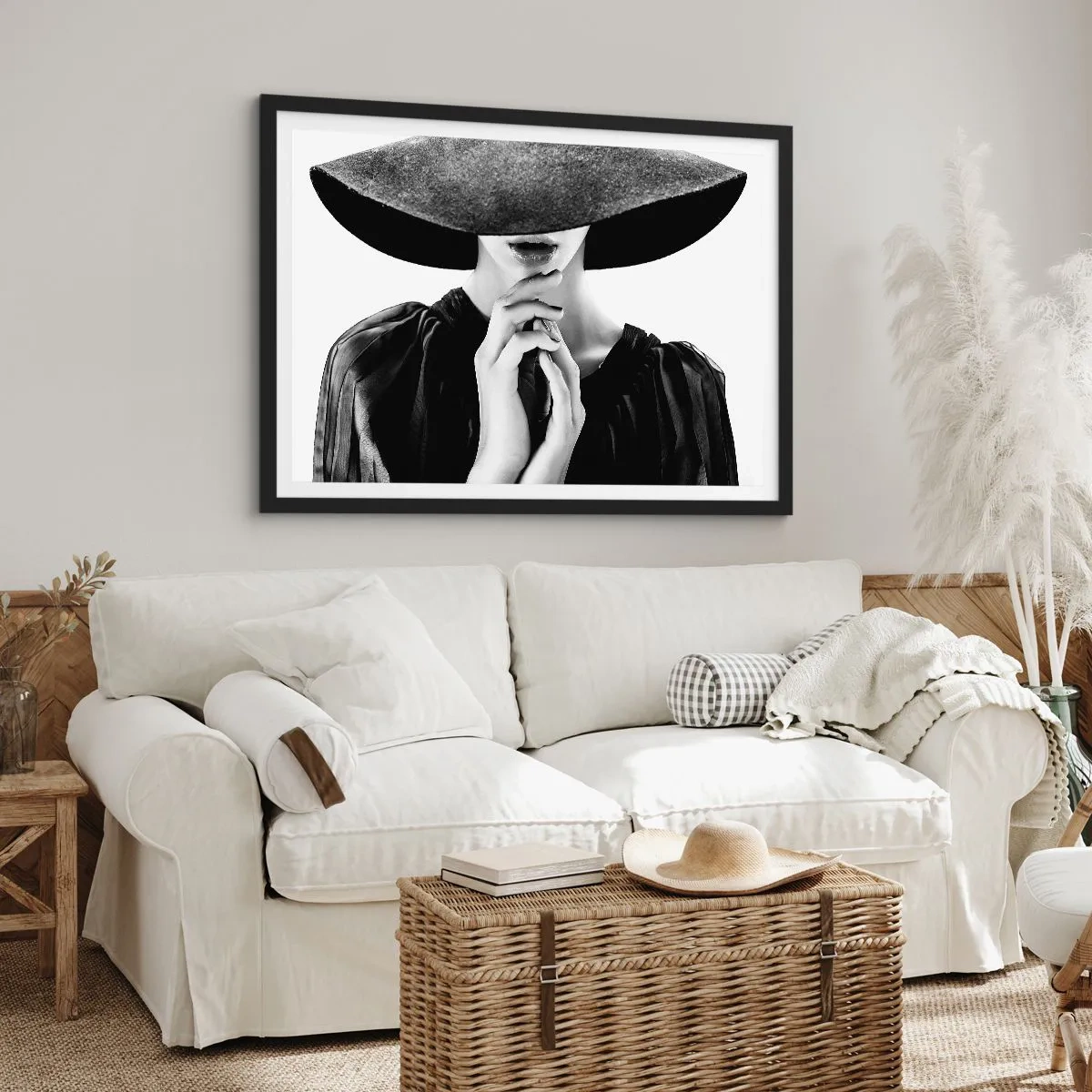 Poster in black frame - Hidden Beauty - 100x70 cm