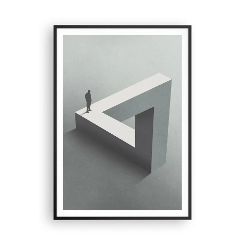 Poster in black frame - And Yet It Is Possible - 70x100 cm