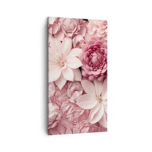 Canvas picture - In Pink Petals - 45x80 cm