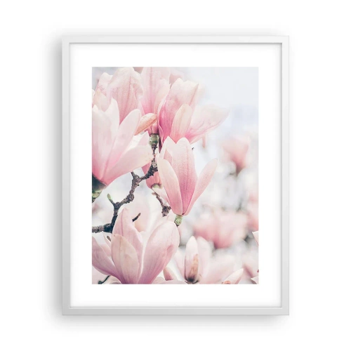 Poster in white frmae - Ideal of Subtlety - 40x50 cm