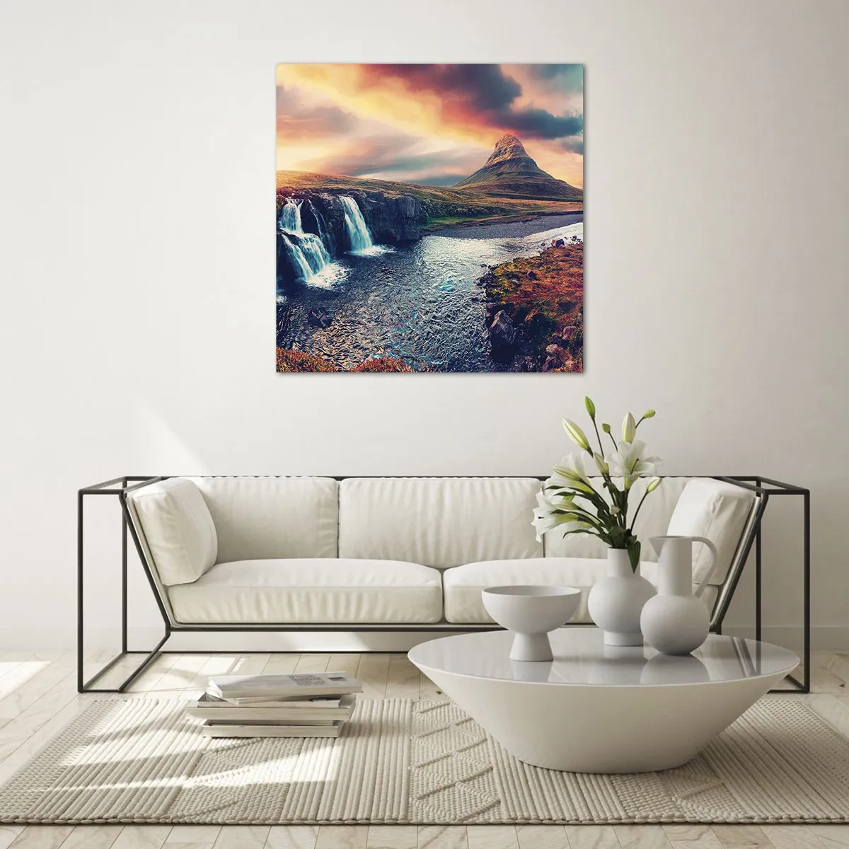 Glass picture - In Majesty of Nature - 50x50 cm