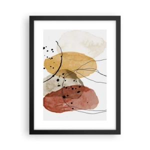 Poster in black frame - Like a Light Air - 30x40 cm