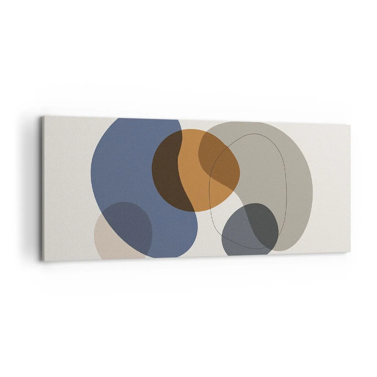 Canvas picture - Drops of Colours - 120x50 cm