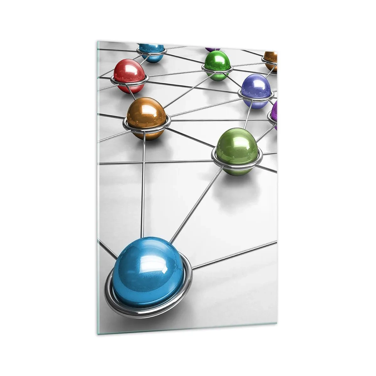 Glass picture - Space's Web - 70x100 cm