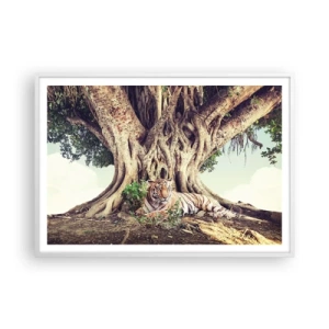 Poster in white frmae - View from the Genesis - 100x70 cm