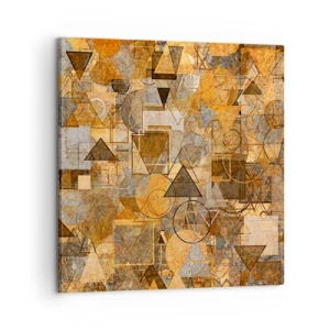 Canvas picture - World Caught in One Form - 60x60 cm