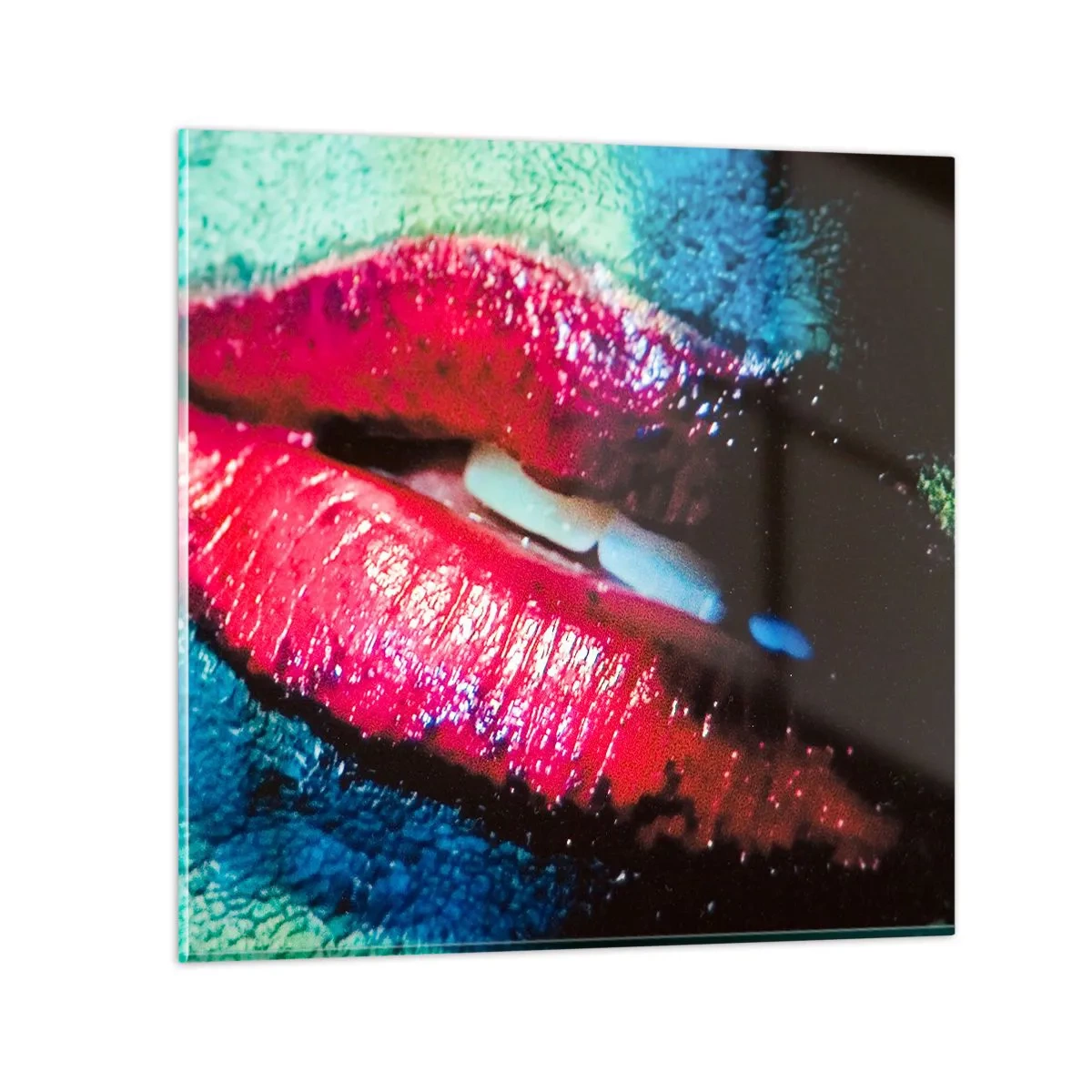 Glass picture - Sensual and Unquiet - 70x70 cm