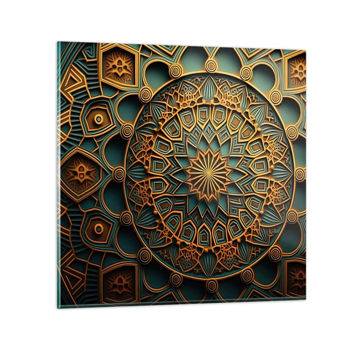 Glass picture - In Arabic Style - 60x60 cm