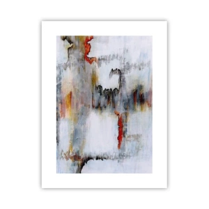 Poster - With a Stick on Water - 30x40 cm