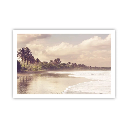 Poster - Caress of the Waves - 91x61 cm