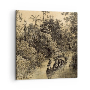 Canvas picture - Journey to the Spring - 60x60 cm