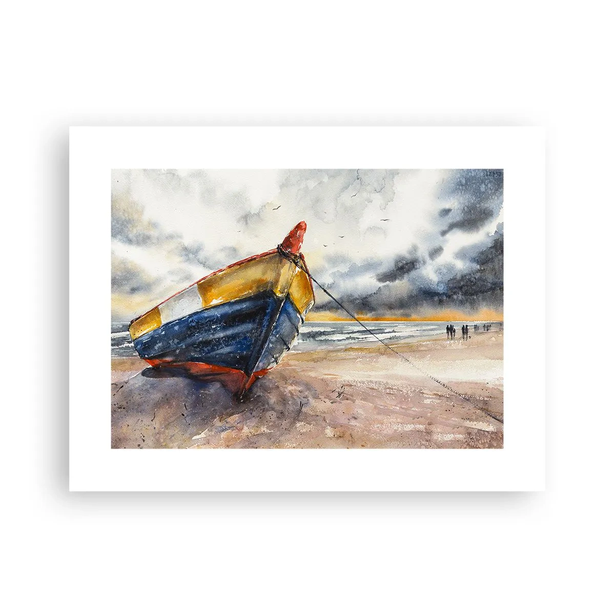Poster - Rest On the Shore - 40x30 cm