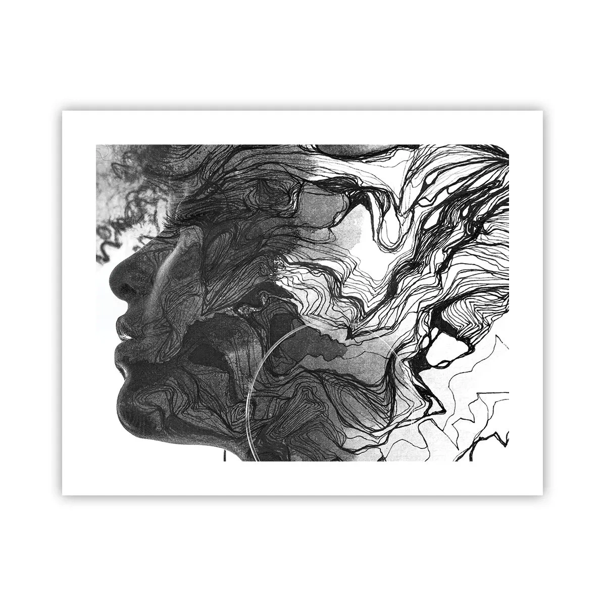 Poster - Wrapped up in Dreams - 50x40 cm