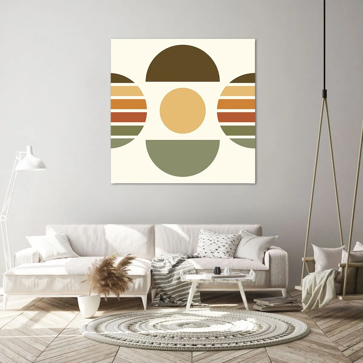 Canvas picture - In the Colours of Soli - 70x70 cm