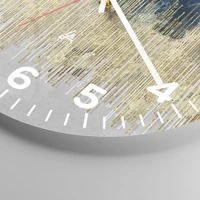 Clock face with numbers