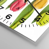 Clock face with numbers