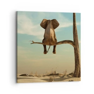 Canvas picture - New Point of View - 70x70 cm