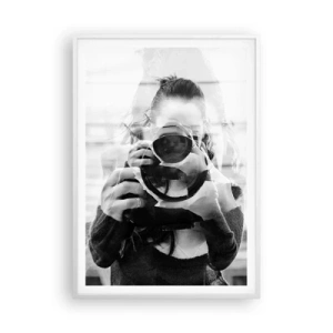 Poster in white frmae - Creator and the Creation - 70x100 cm