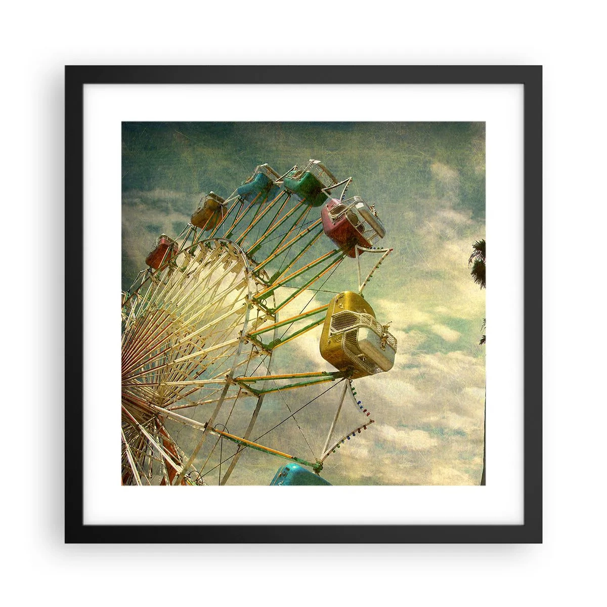 Poster in black frame - There Will Be Fun… - 40x40 cm