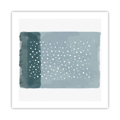 Poster - Grown on the Blue - 50x50 cm