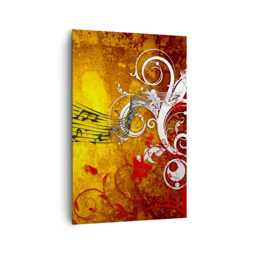 Canvas picture - Let the Music Flow - 80x120 cm
