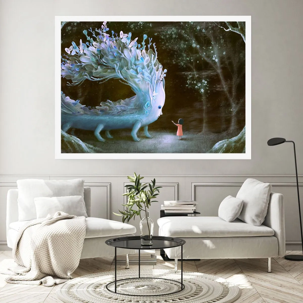 Poster - Fantastic Encounter - 100x70 cm