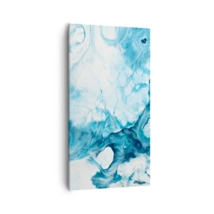 Canvas picture - Concert of Blue - 55x100 cm