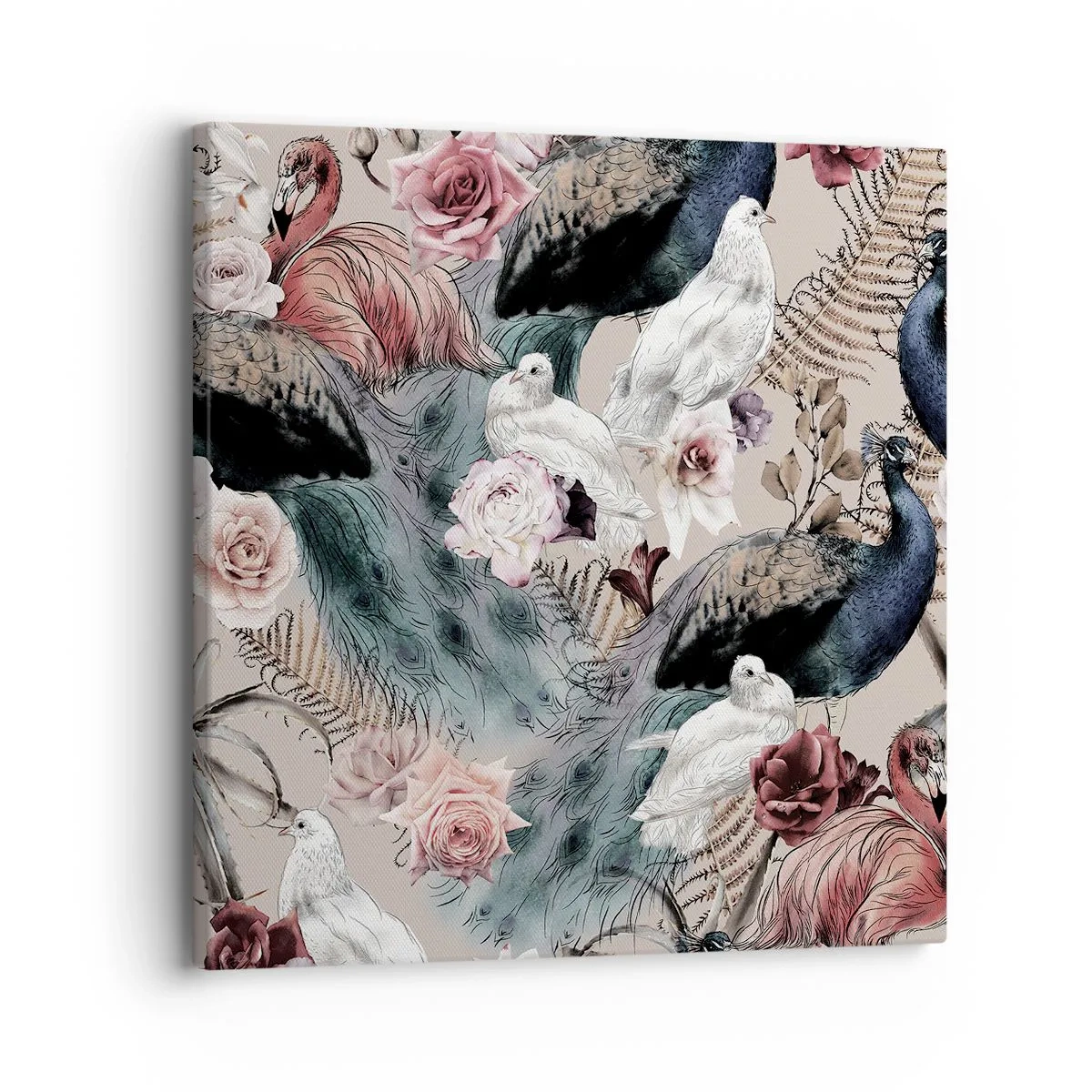 Canvas picture - In Palace Garden - 30x30 cm