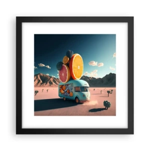 Poster in black frame - Taste of Holidays - 30x30 cm