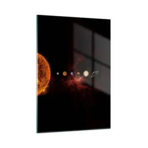 Glass picture - Our Neighbourhood - 50x70 cm
