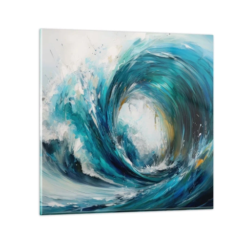 Glass picture - Sea Portal - 30x30 cm