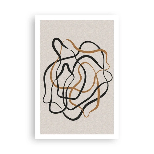 Poster - Everything Is Tangled UP - 61x91 cm