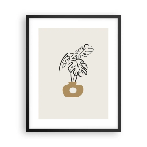 Poster in black frame - Monstera - House Decoration - 40x50 cm