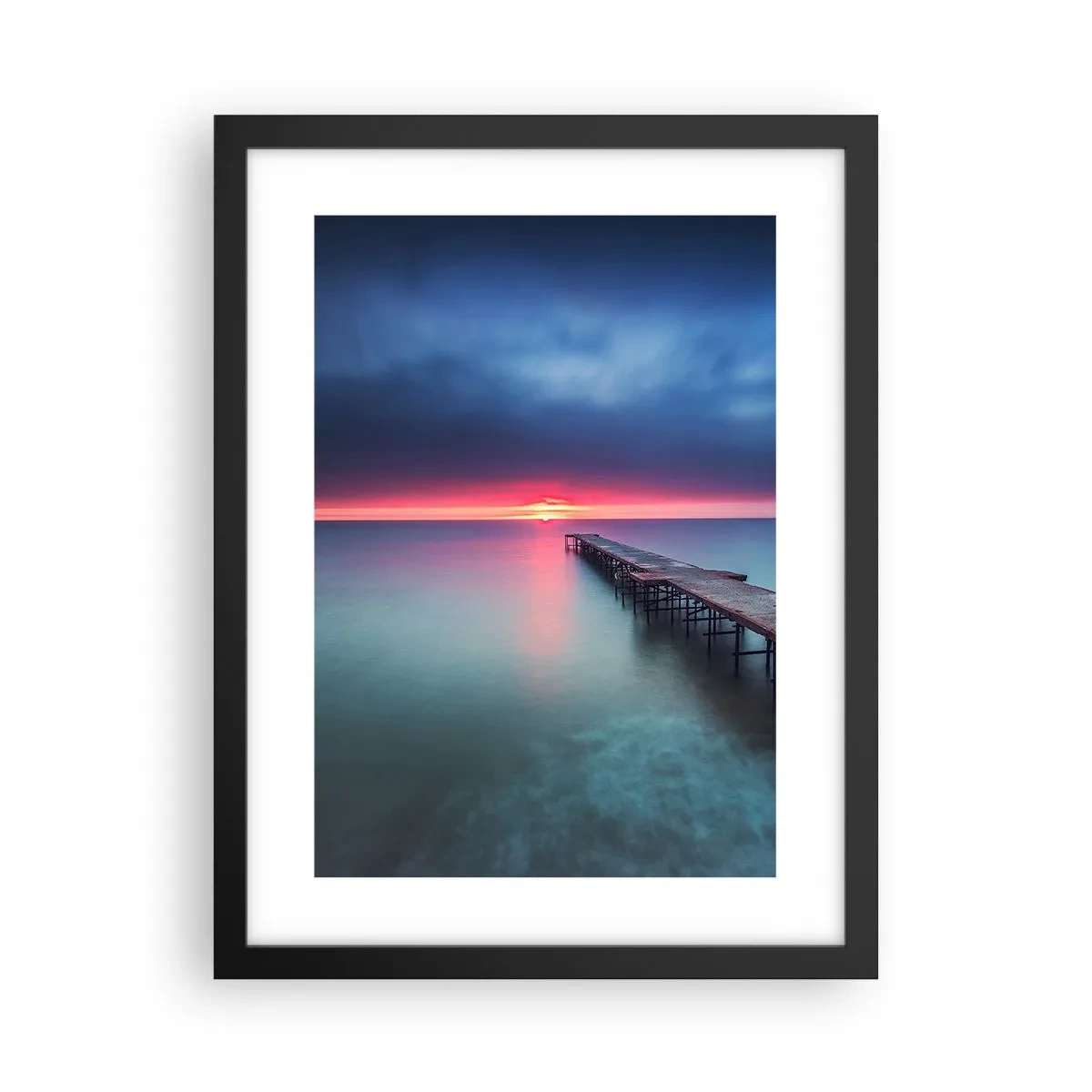 Poster in black frame - Between Heaven and Earth - 30x40 cm