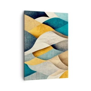 Canvas picture - Rhythm and Undulation - 50x70 cm