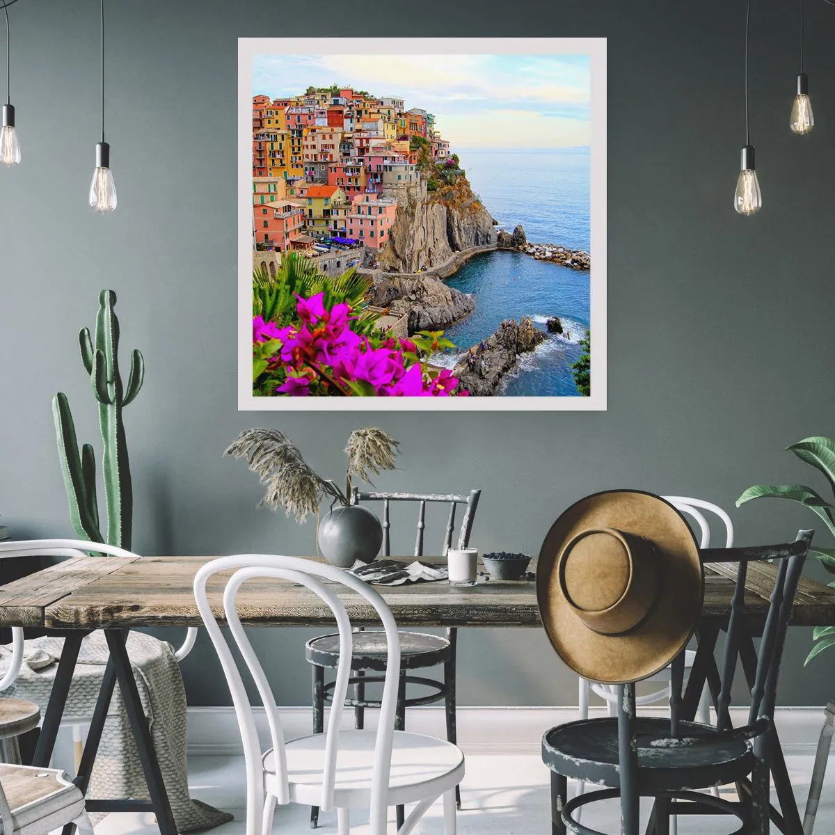 Poster - Laughing City - 60x60 cm
