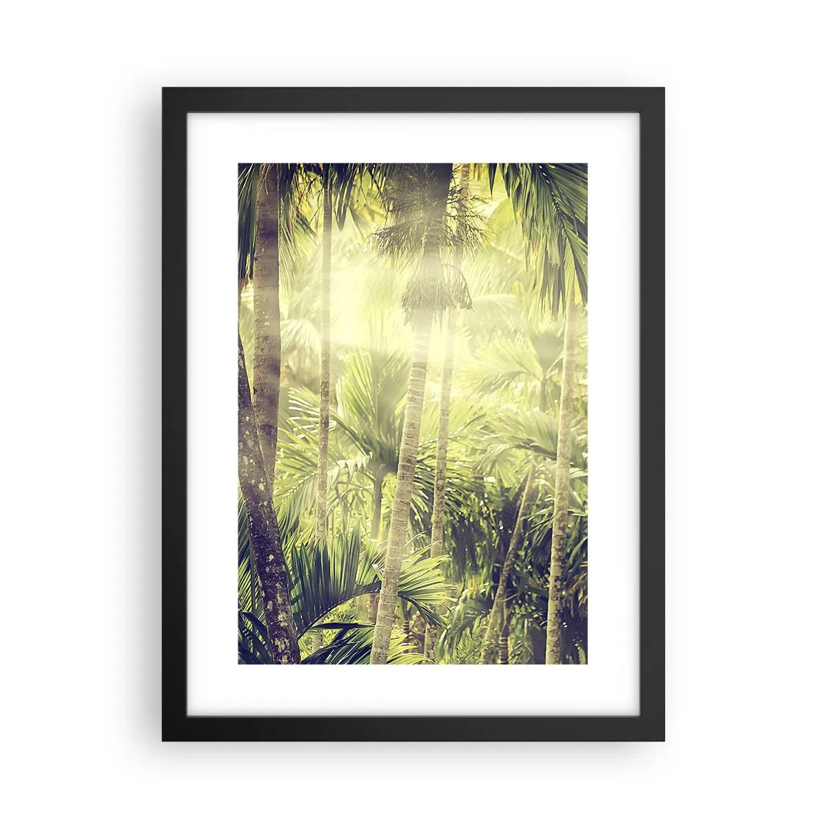 Poster in black frame - In Green Heat - 30x40 cm