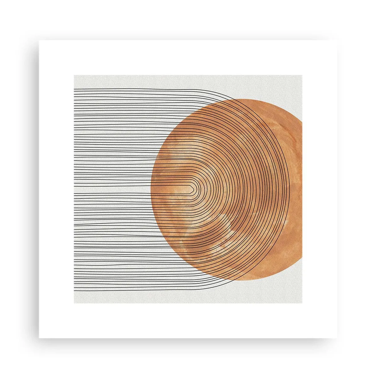 Poster - Sunny Composition - 30x30 cm